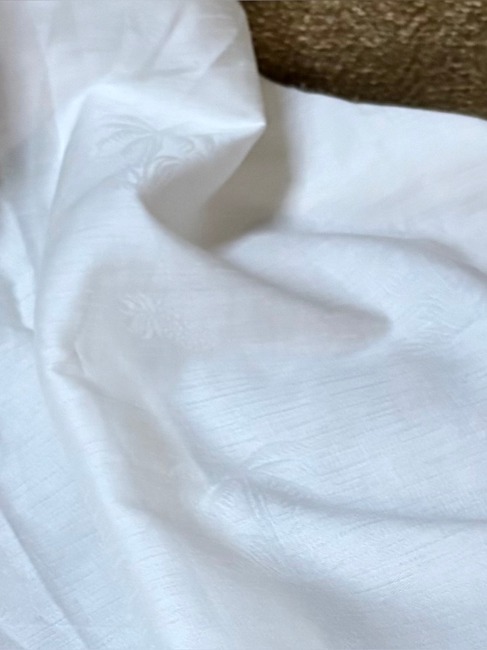 Vintage Tommy Bahama Monaco Palms fabric by Sferra 100% Egyptian Cotton sateen